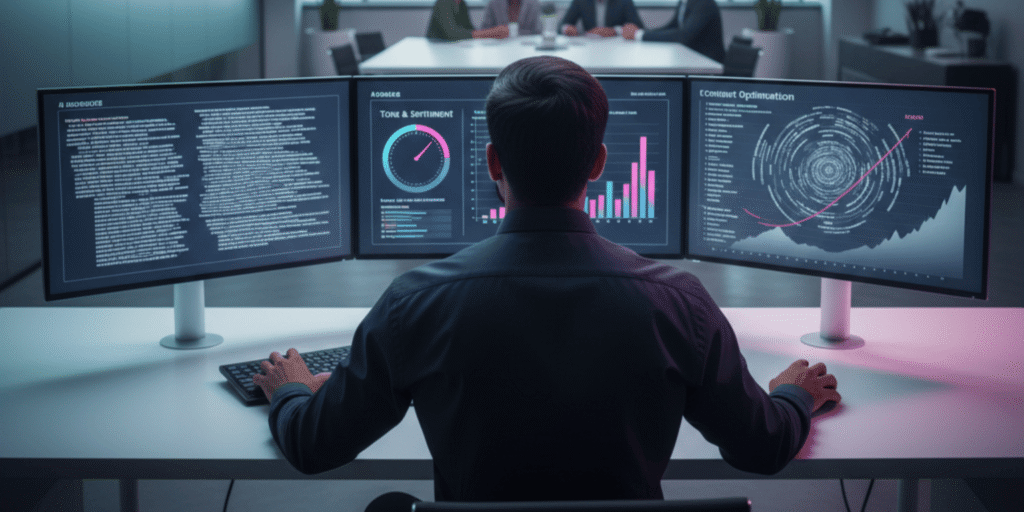 AI Content creation process and tools